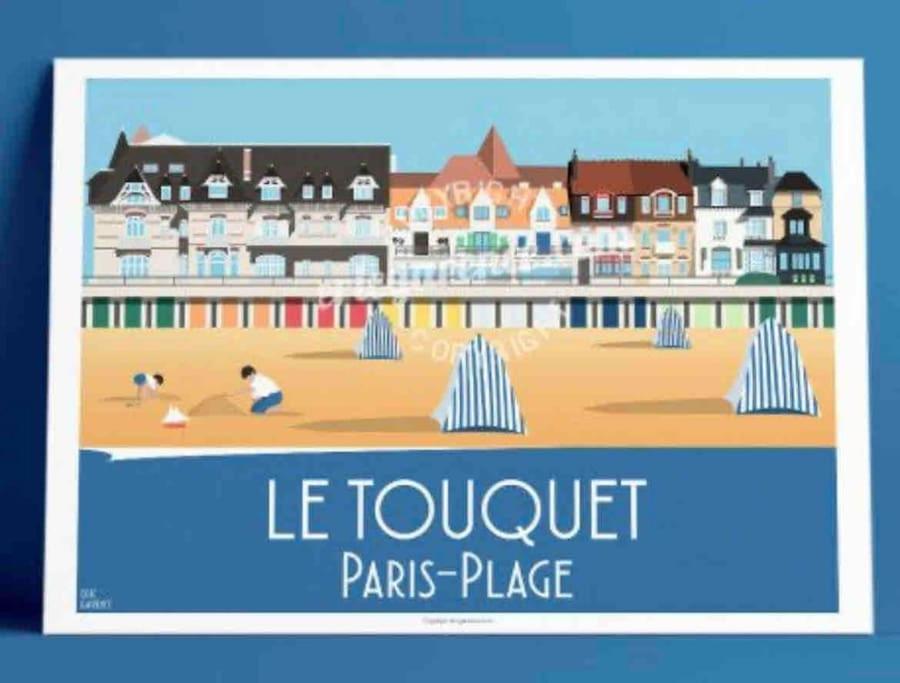 Bel Appartement En Bord De Mer Le Touquet Buitenkant foto